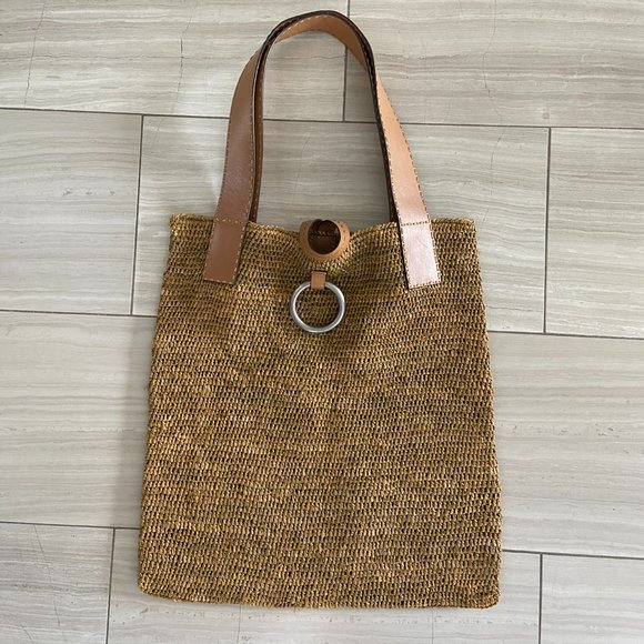 Michael Kors Straw Tote - brown - Picture 1 of 1
